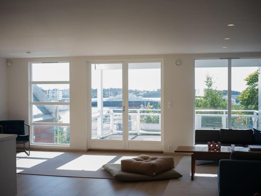 Ny Urban Leilighet Med Super Utsikt Haugesund Exterior photo
